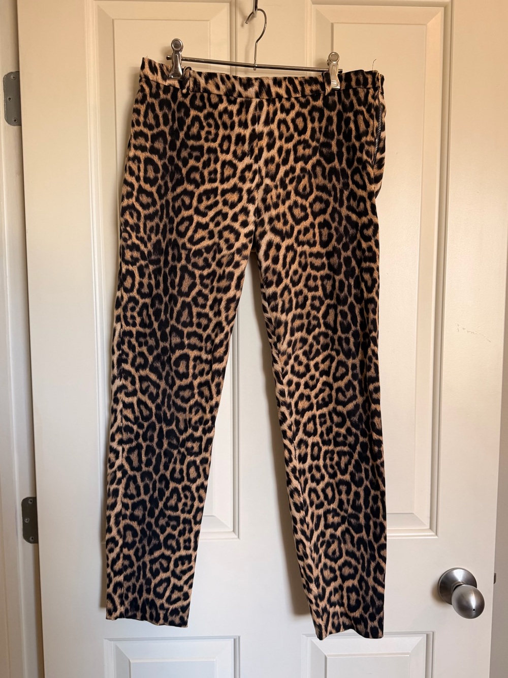 Zara Leopard Print Women’s Stretch Skinny Jeans